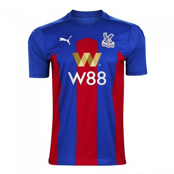 Camiseta Crystal Palace Replica Primera Ropa 2020/21 Azul